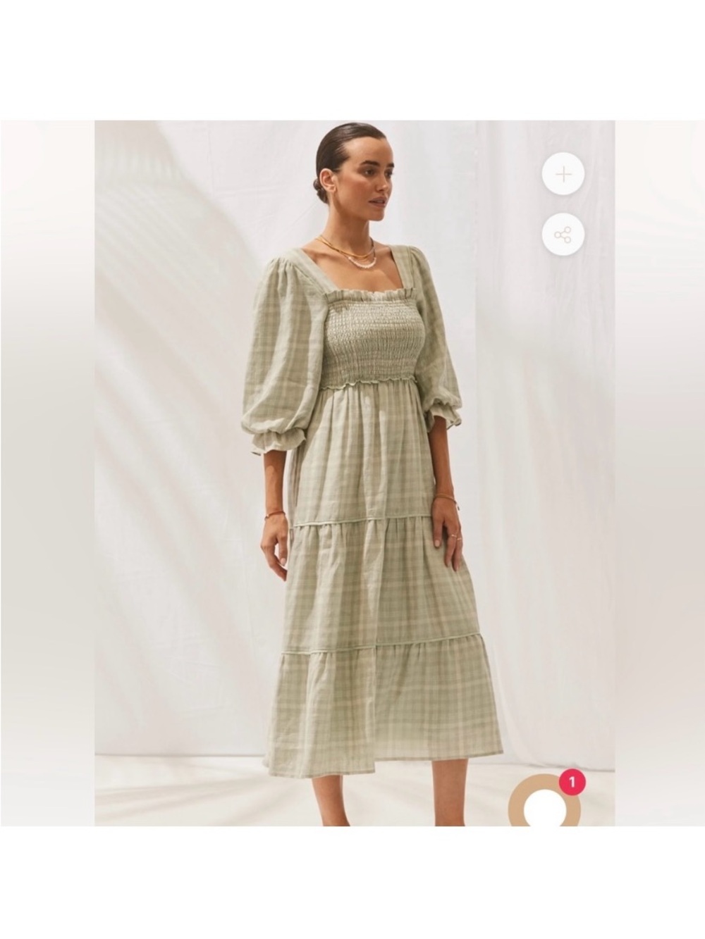 Sancia linen dress